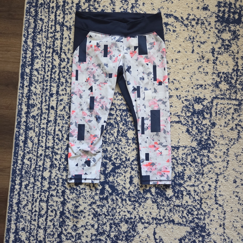 Under Armour Women's Patterned Leggings - Black, Pink, White